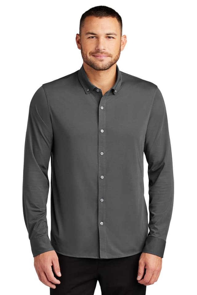 Mercer+Mettle ® Stretch Jersey Long Sleeve Shirt