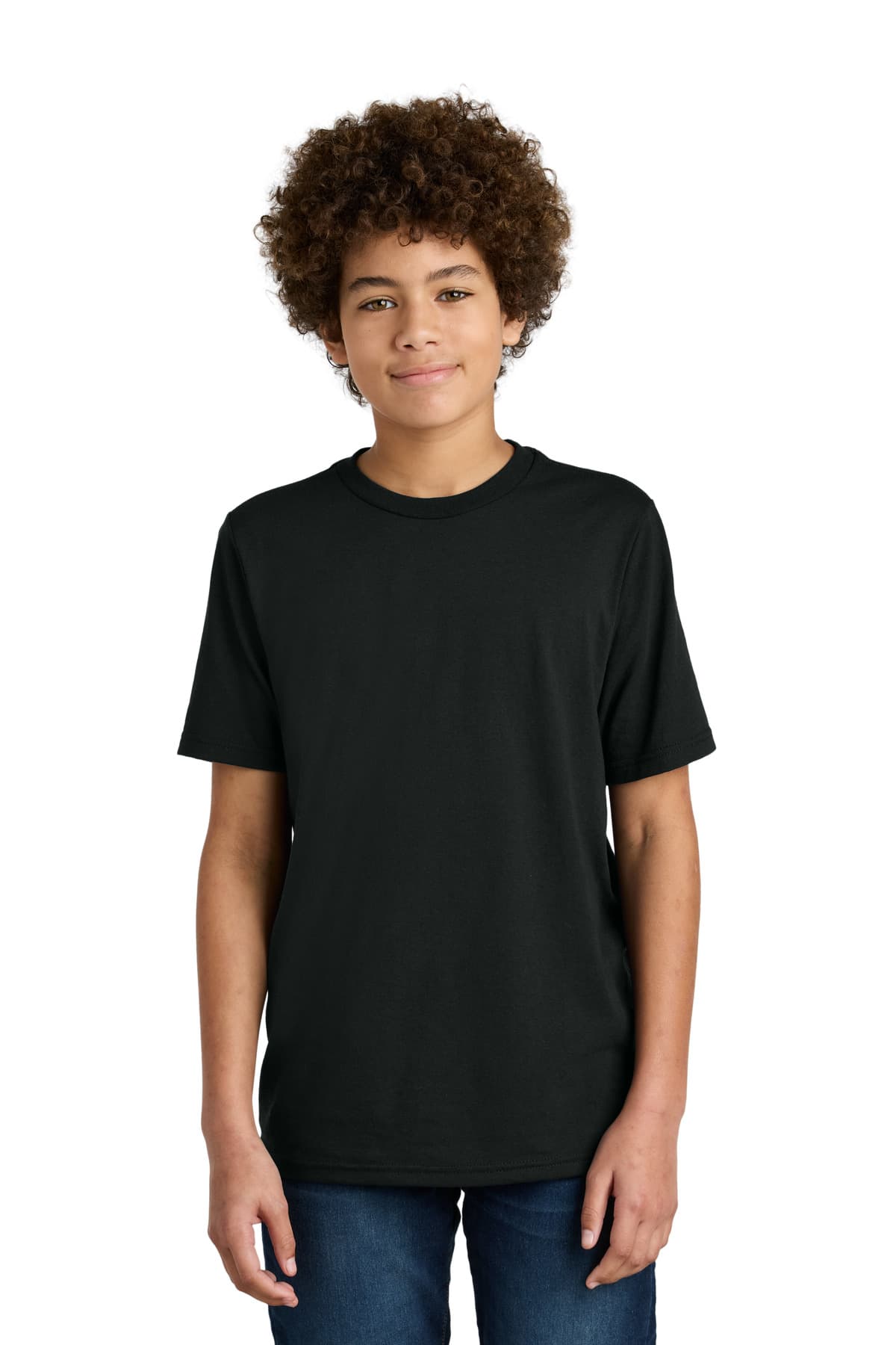 Port & Co  Youth CVC Tee — Black