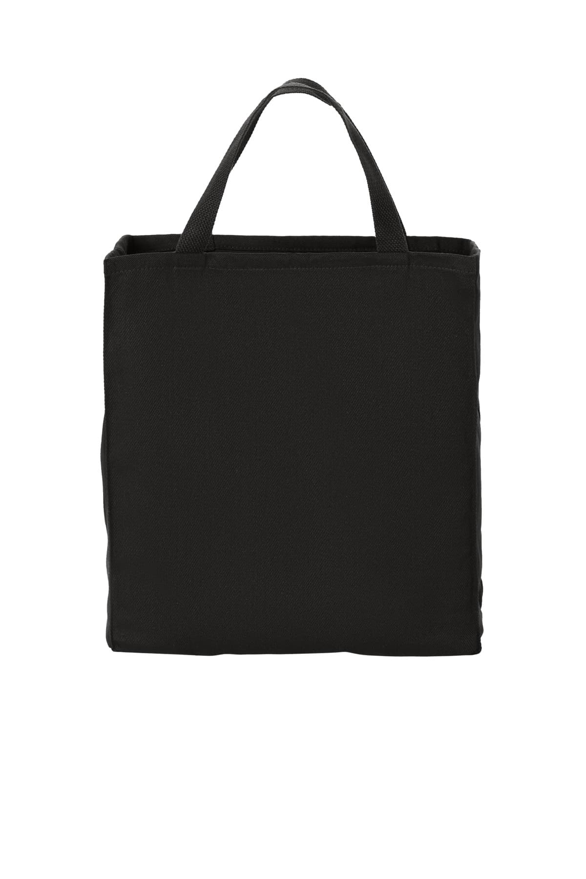 Port Authority ® Ideal Twill Grocery Tote — Black