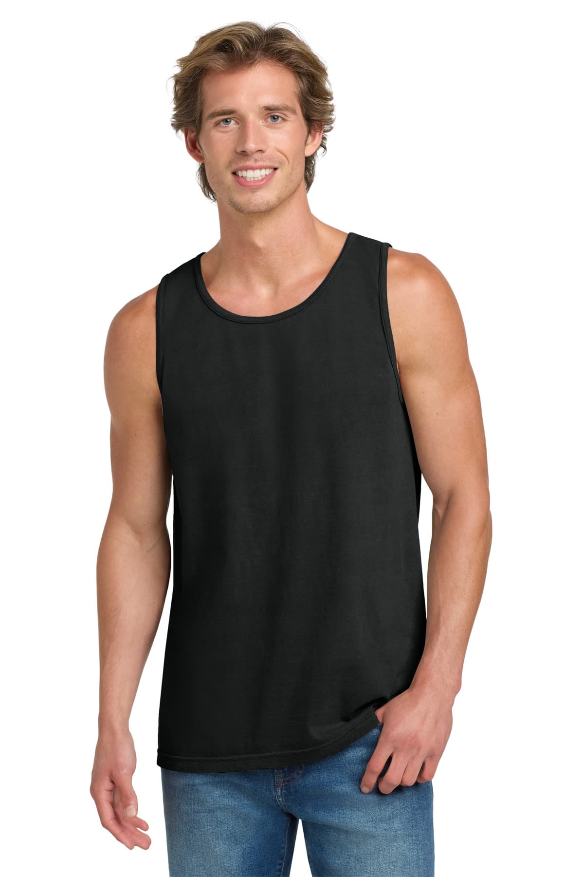 COMFORT COLORS ® Heavyweight Ring Spun Tank Top — Black