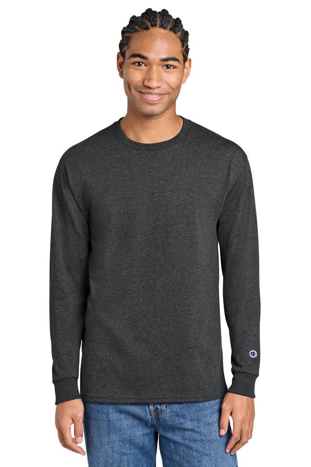 Champion ® Jersey Long Sleeve Tee