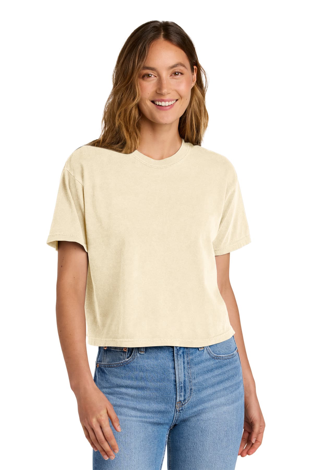 Comfort Colors ® Women's Heavyweight Boxy Tee — Ivory