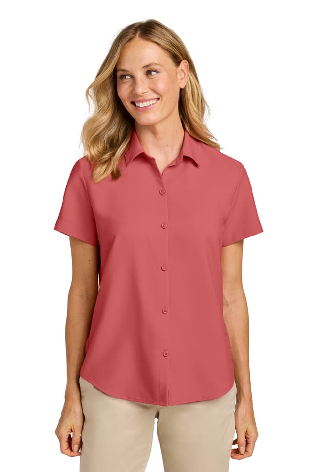 Port Authority ® Women's Short Sleeve UV Dockside Shirt