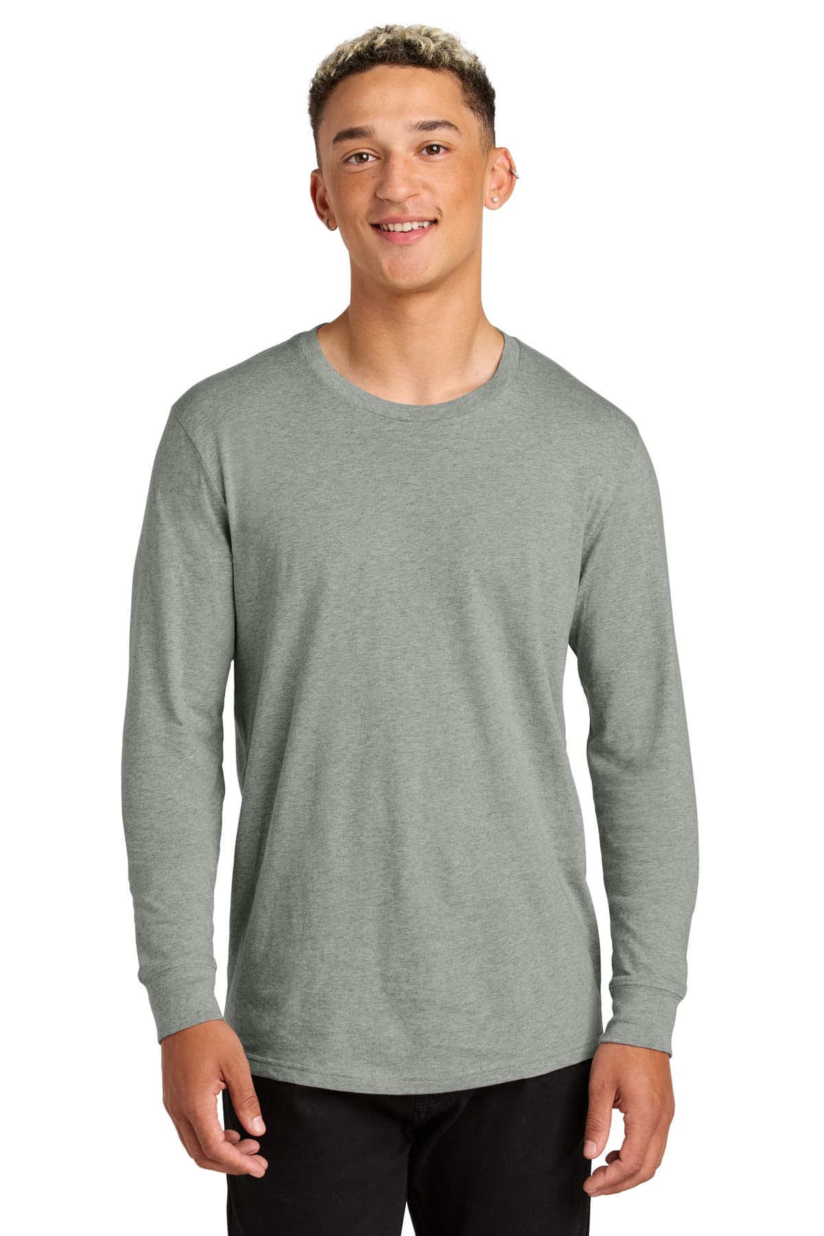 Allmade ® Unisex Long Sleeve Organic Cotton Tee — Granite Grey Heather
