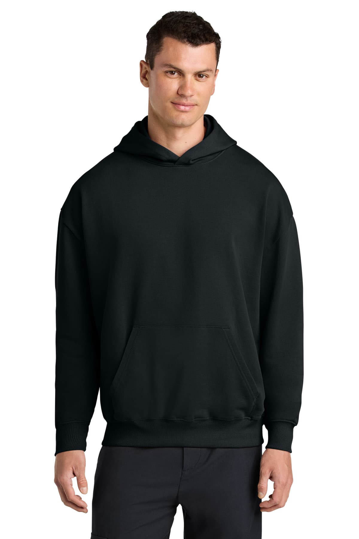 Stanley/Stella ® Unisex Cooper Dry Hooded Sweatshirt — Black