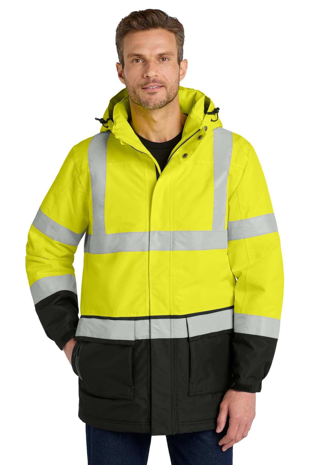 Port Authority ® ANSI 107 Class 3 Safety Heavyweight Parka