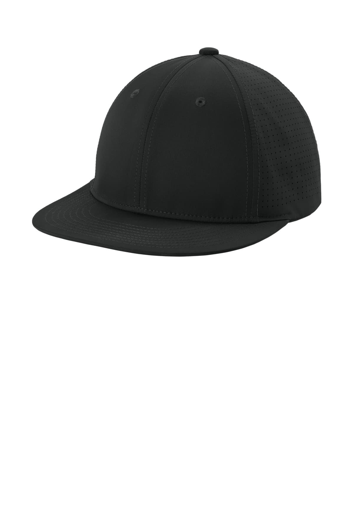 Sport-Tek ® Pro-Cut Stretch-Tek Cap — Black