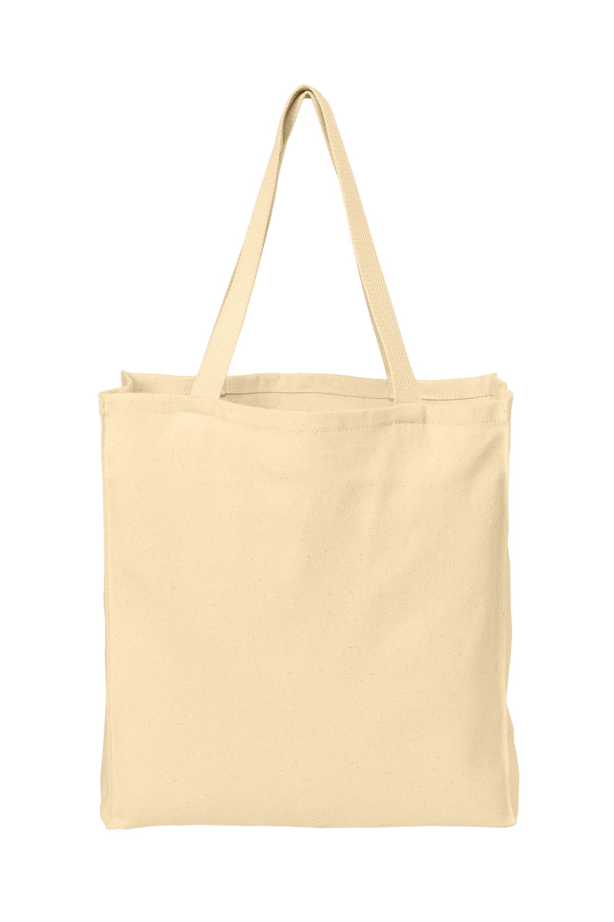 Port Authority ® Ideal Twill Over-the-Shoulder Grocery Tote — Natural