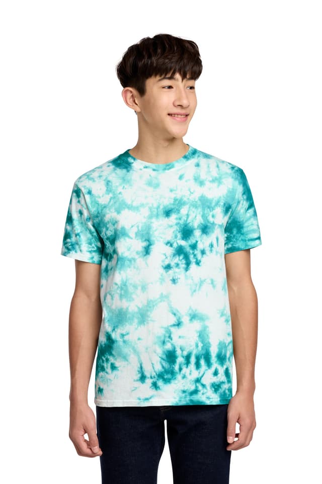 Port & Co  Youth Crystal Tie-Dye Tee