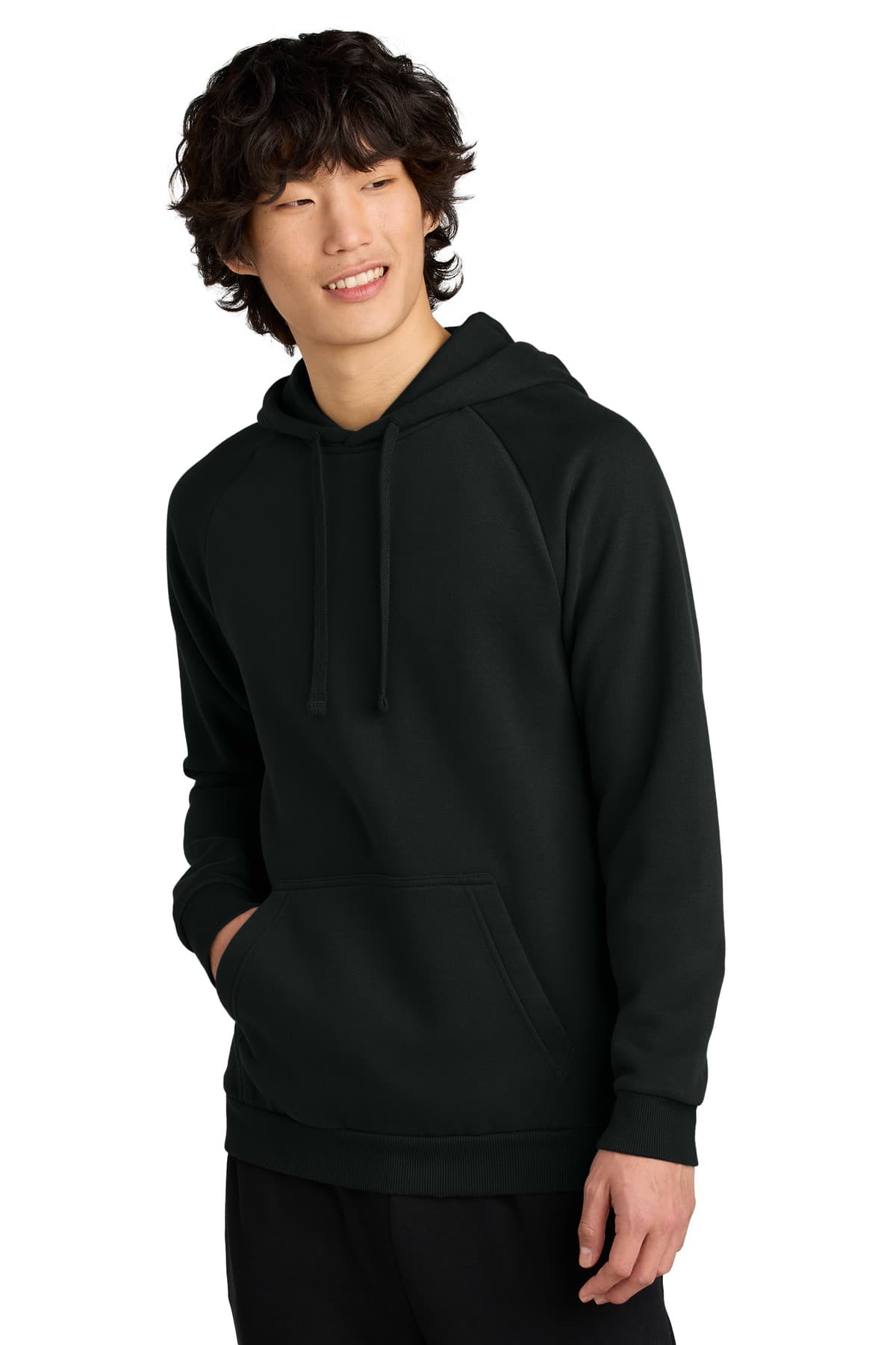 District ® Cloud Fleece Hoodie — Jet Black
