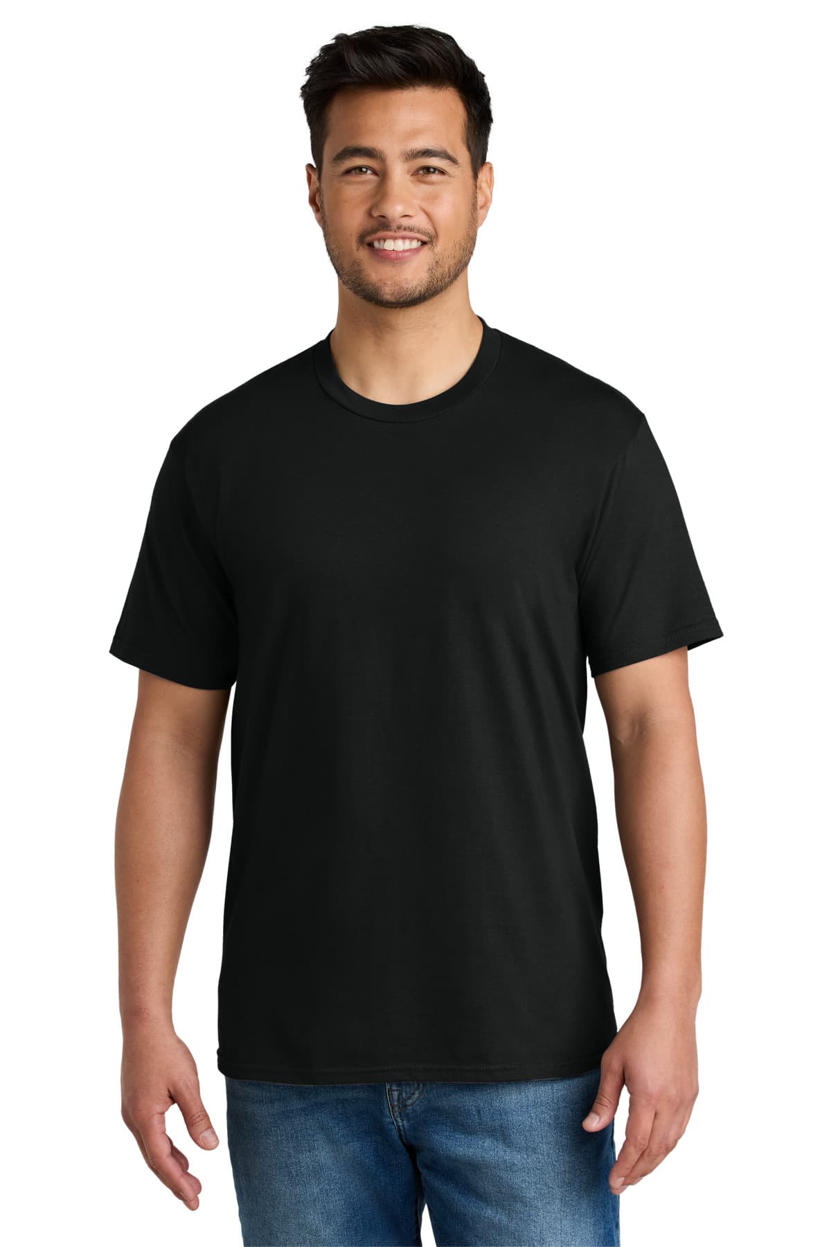 Port & Co  CVC Tee — Black