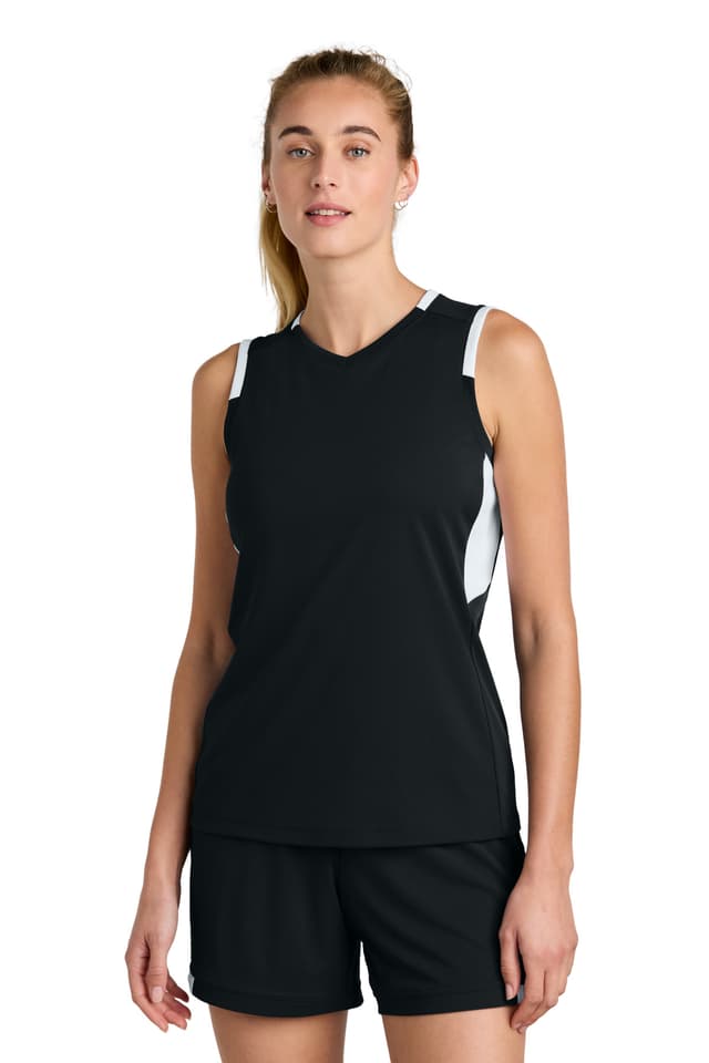 Sport-Tek ® Women's Club Sleeveless V-Neck