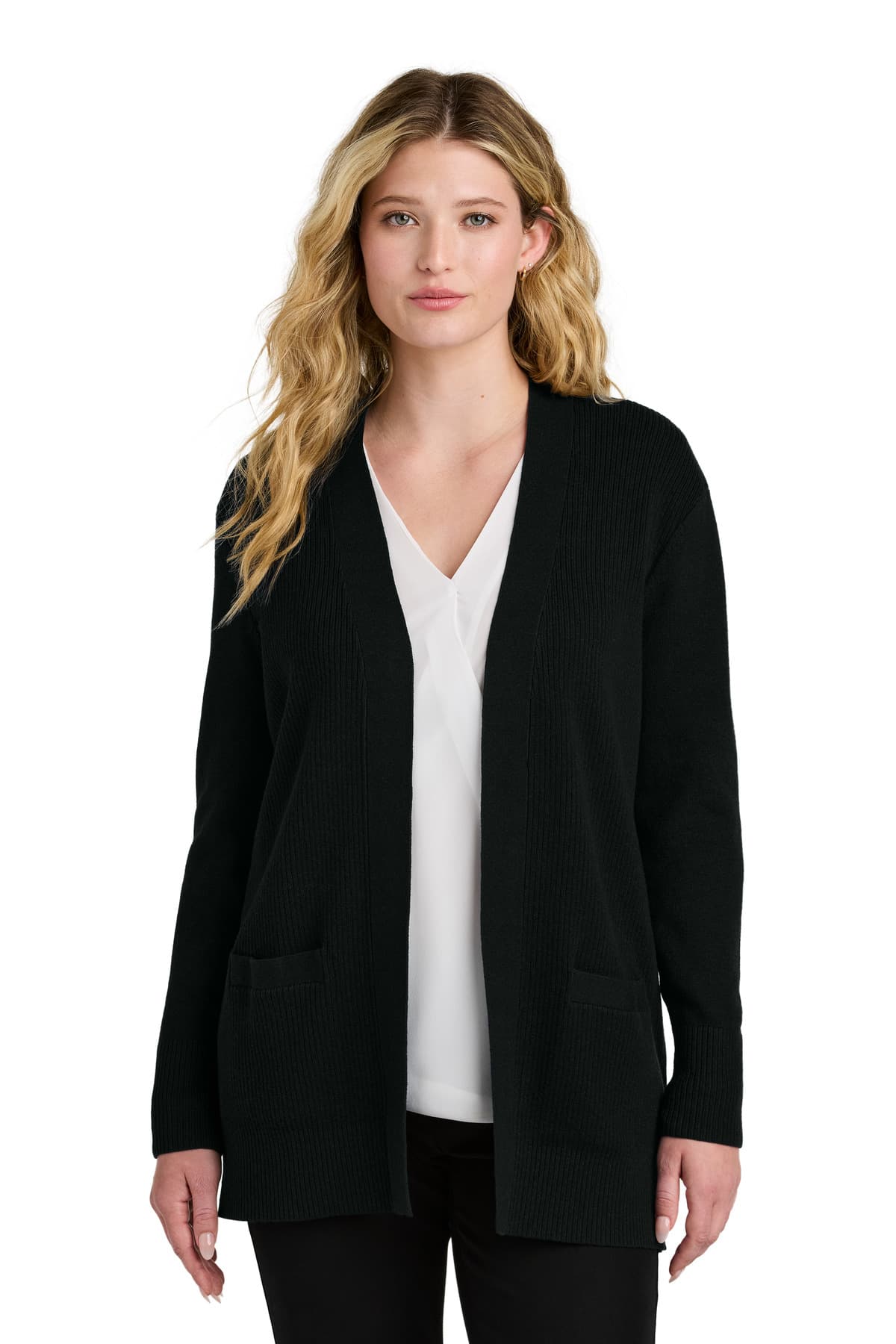 Port Authority ® Women's Easy Care Open-Front Cardigan Sweater