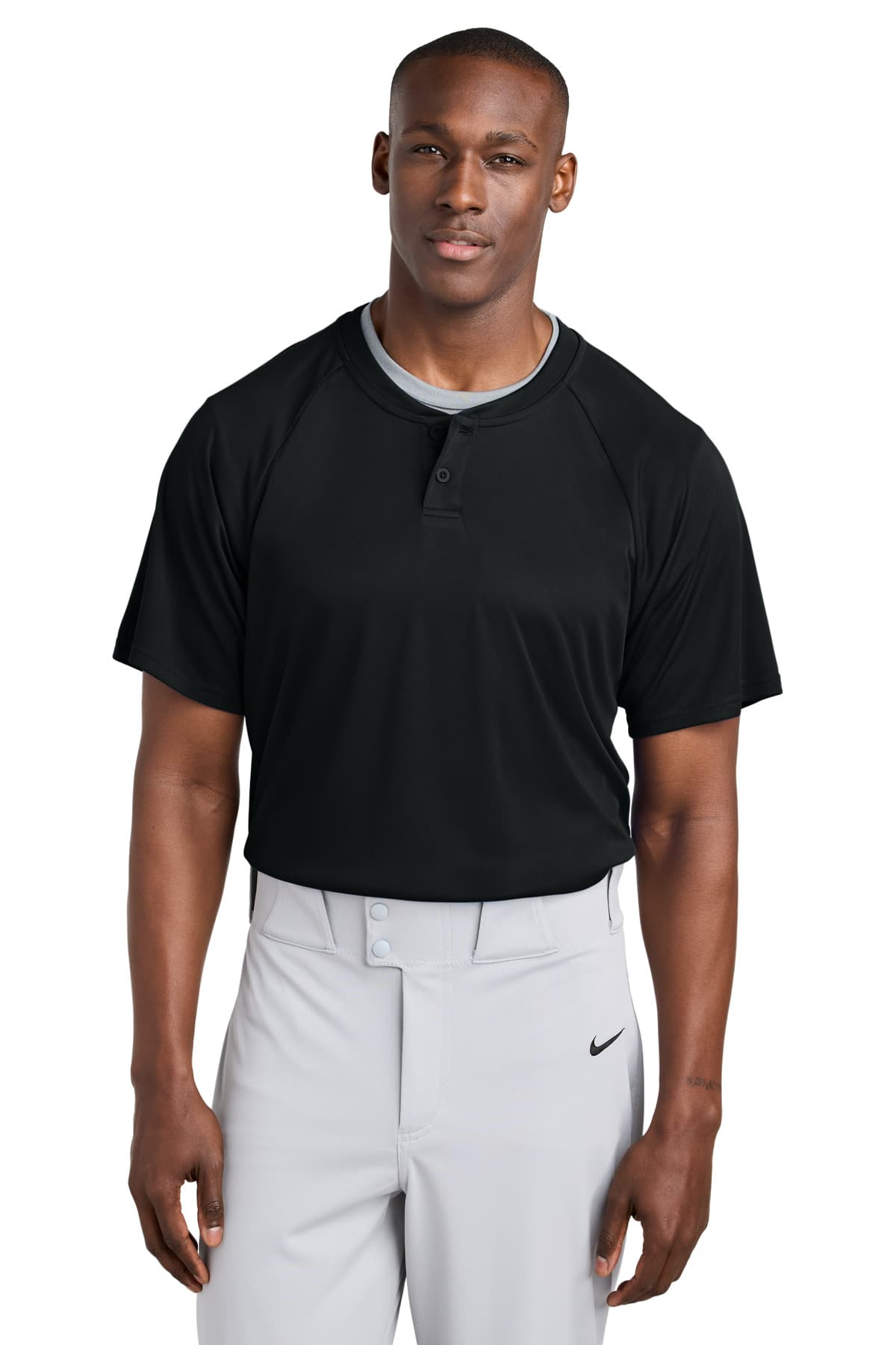 Sport-Tek ® PosiCharge ® Competitor  2-Button Henley