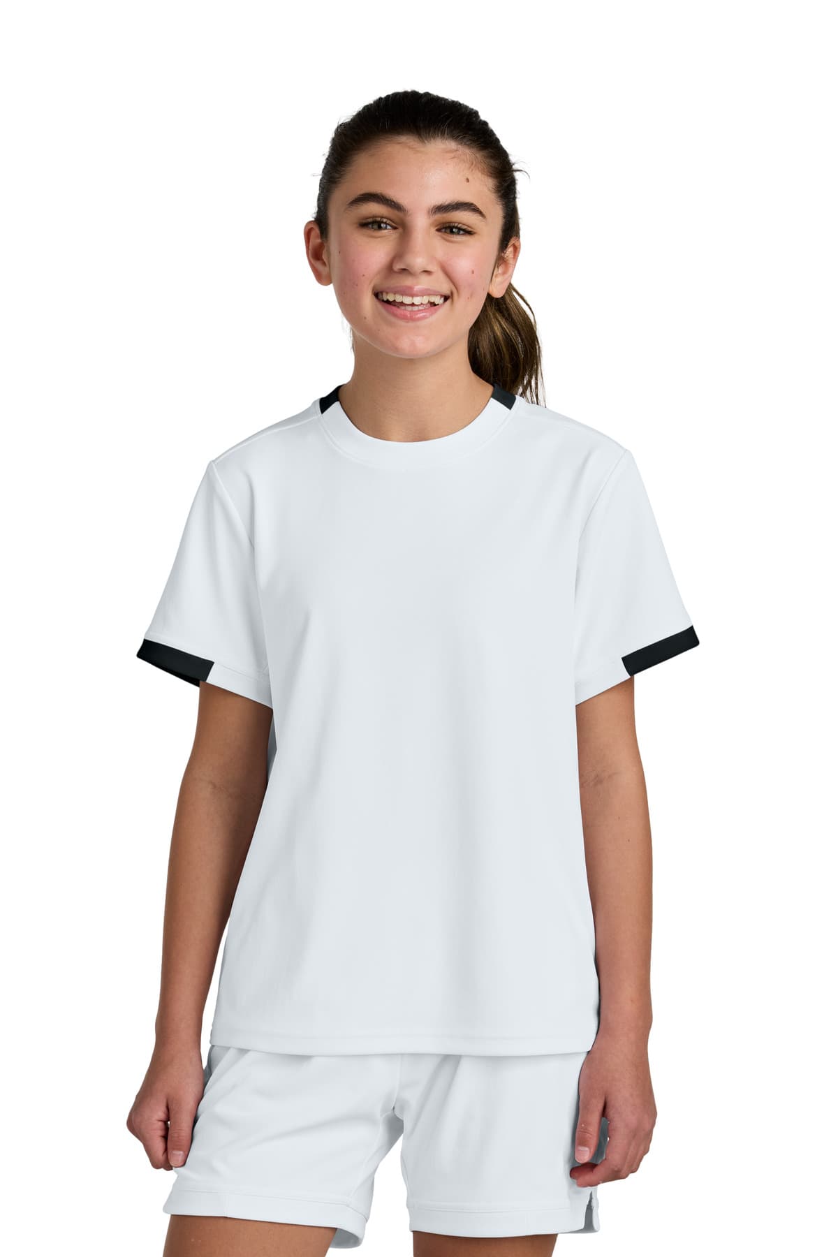 Sport-Tek ® Youth Club Short Sleeve Crew