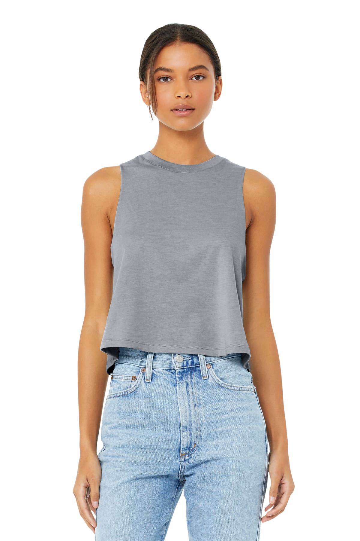 BELLA+CANVAS ® Women's Racerback Cropped Tank