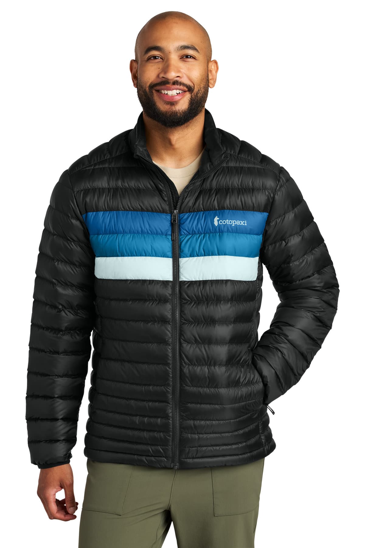 Cotopaxi ® Fuego Down Jacket — Black/ Atlantic