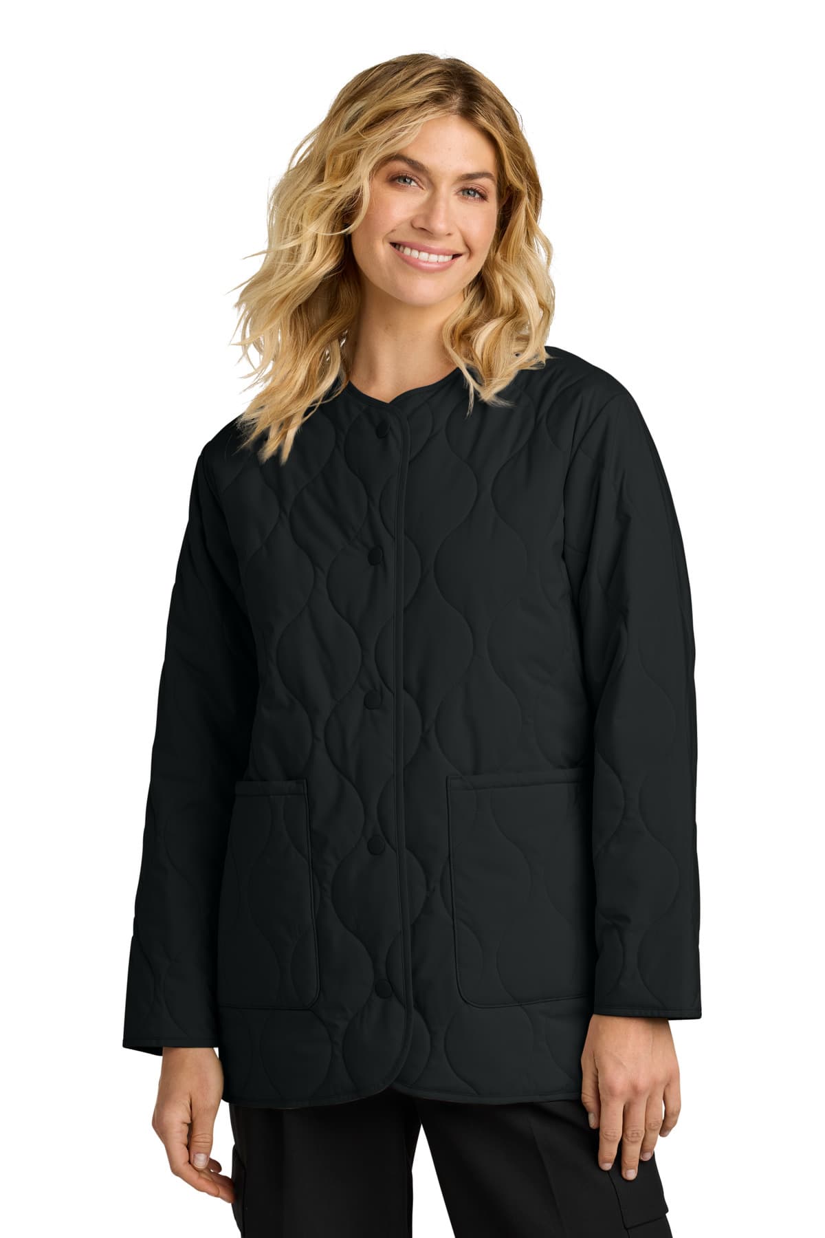 Mercer+Mettle ® Women's Quilted Liner Jacket — Deep Black