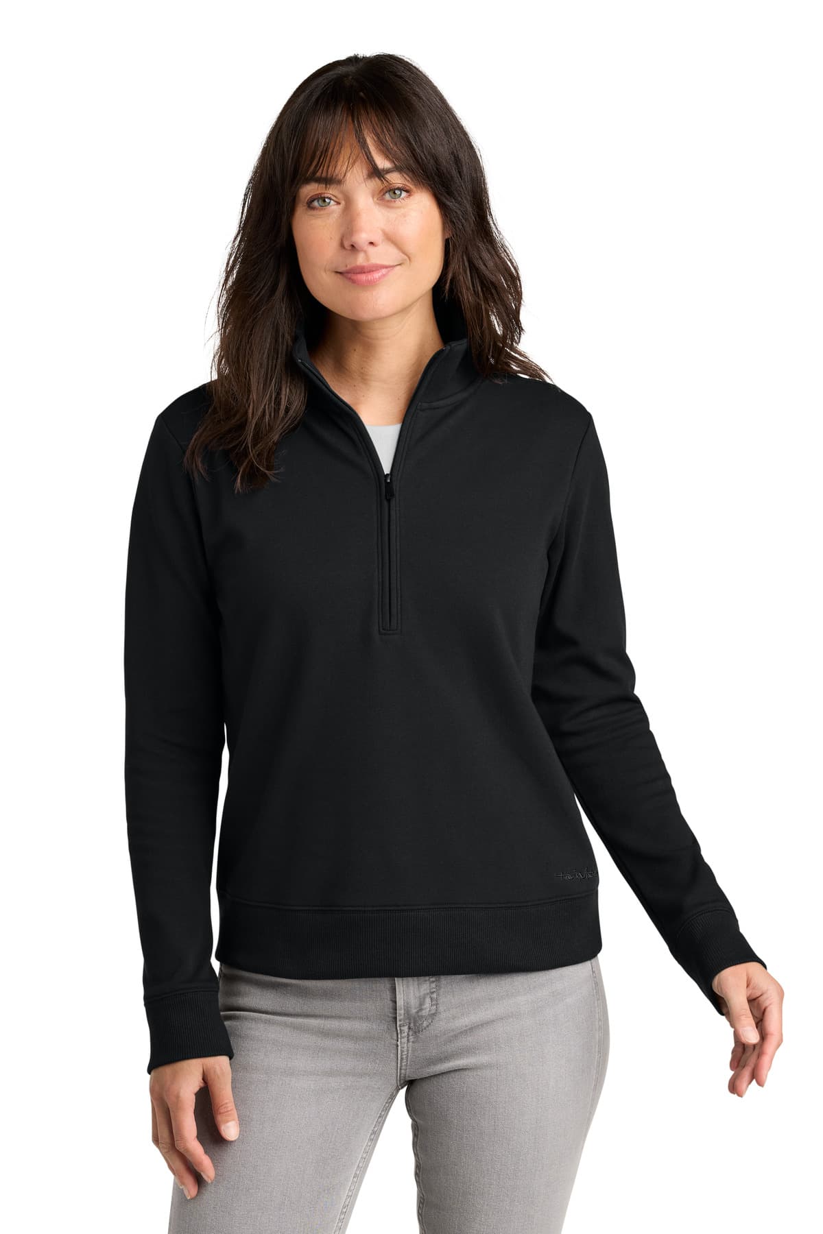 TravisMathew Women's Ocean Villa 1/4-Zip — Black