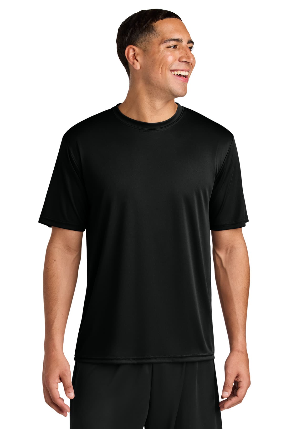 A4 Cooling Performance Short Sleeve Tee — Black