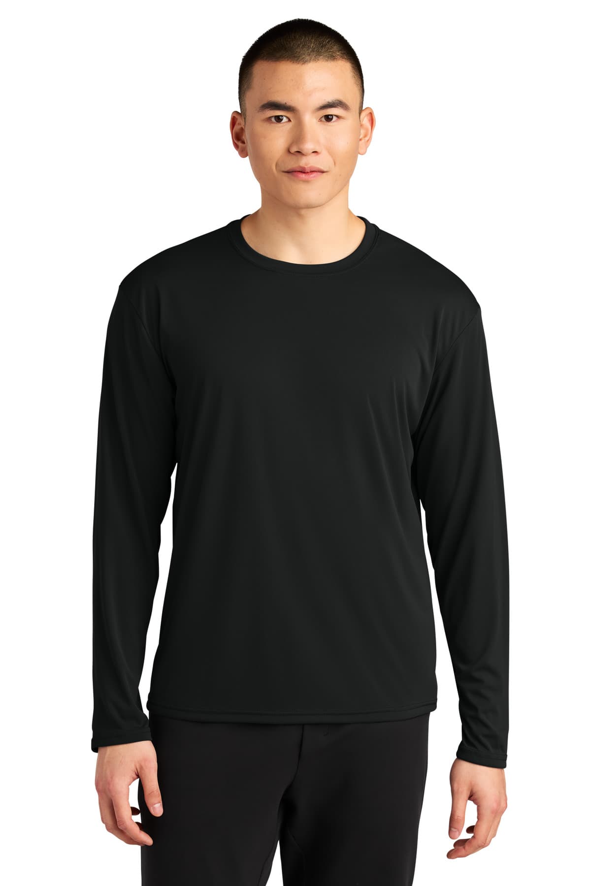 A4 AirFlex Long Sleeve Tee — Black