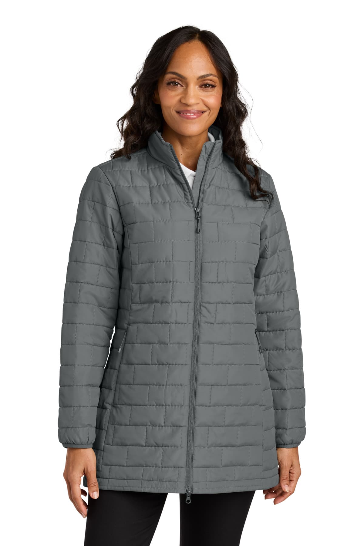 Port Authority ® Women's C-FREE ® Brick Jacket — Smoke Grey