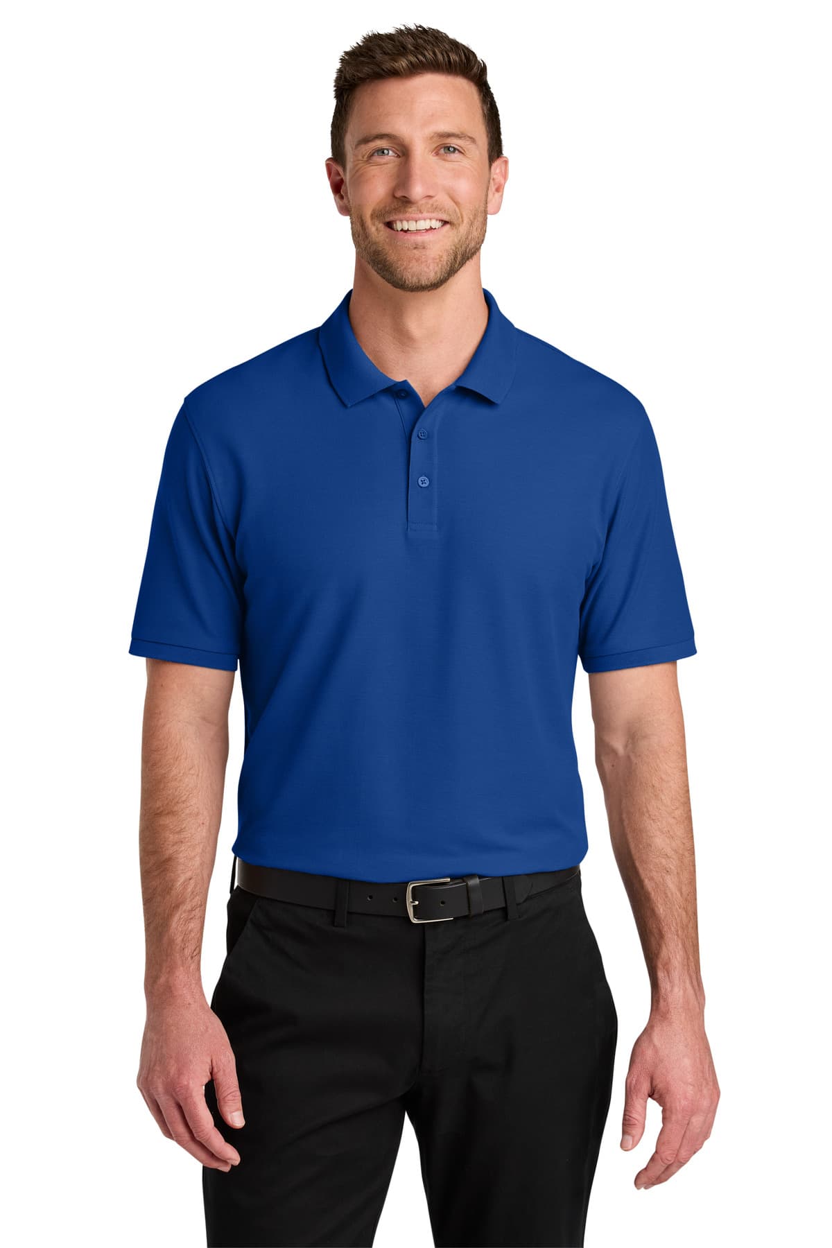 Port Authority ® Tall Wearever Signature Pique Polo — True Royal