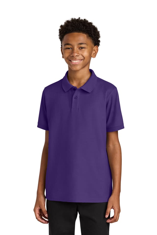 Port Authority ® Youth Wearever Signature Pique Polo
