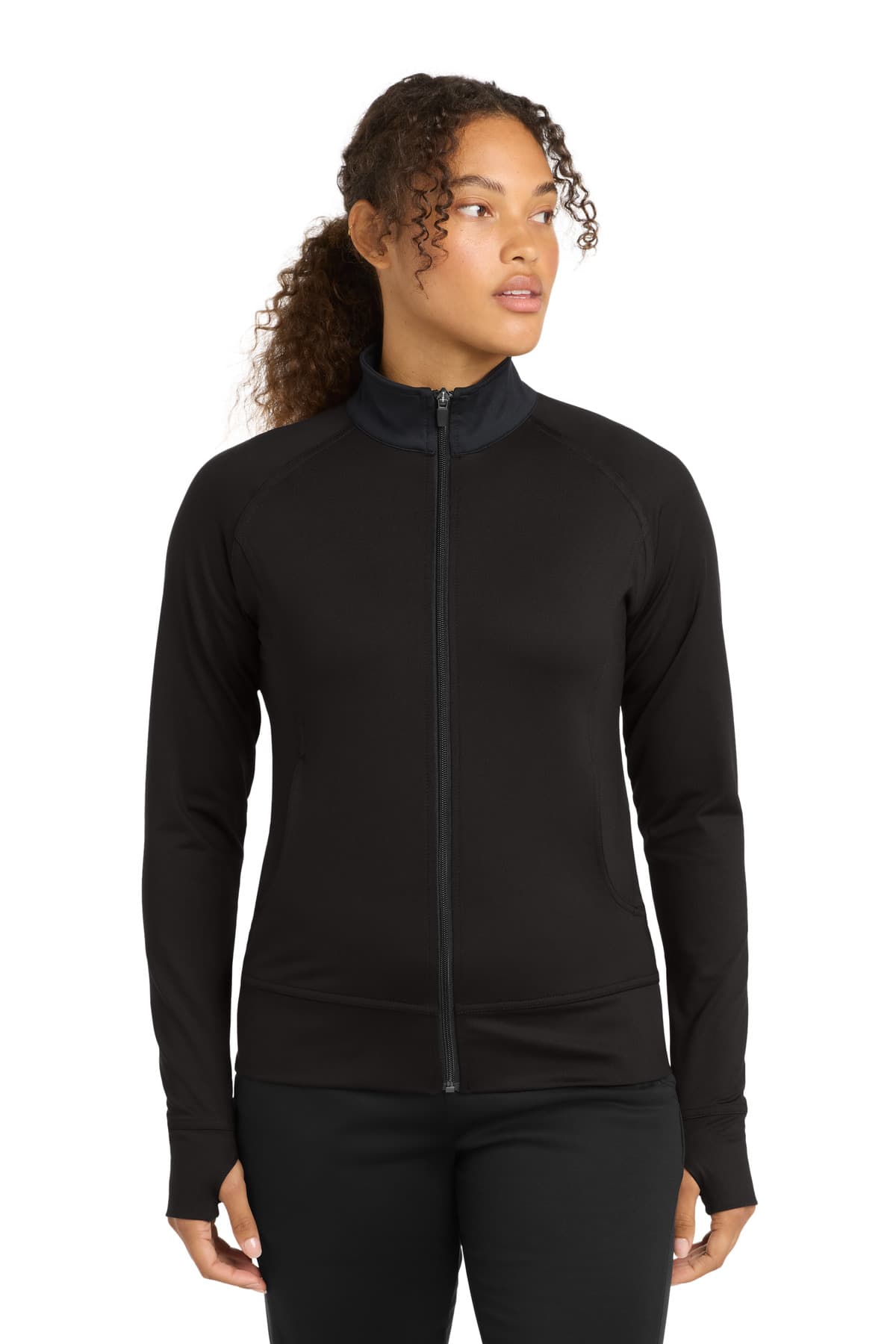 Sport-Tek ® Women's NRG Fitness Jacket — Black