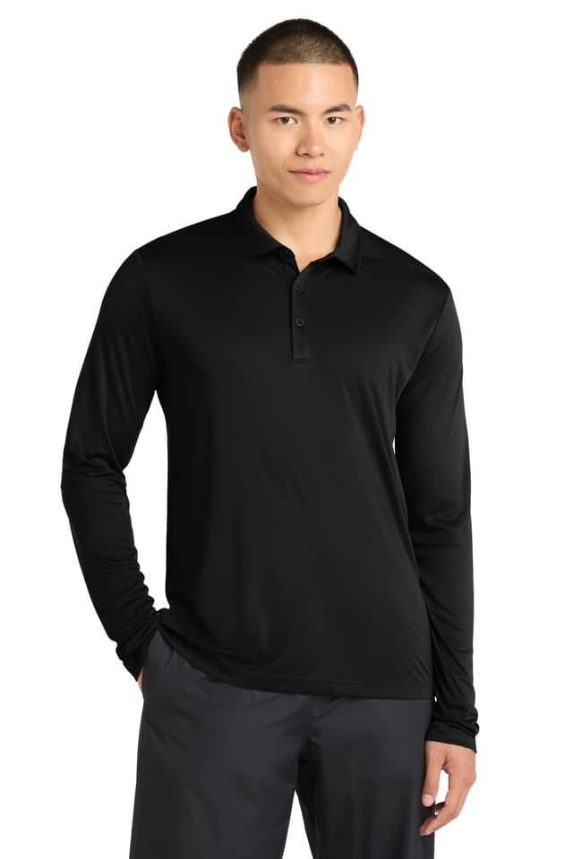 Sport-Tek ® Posi-UV ® Pro Long Sleeve Polo