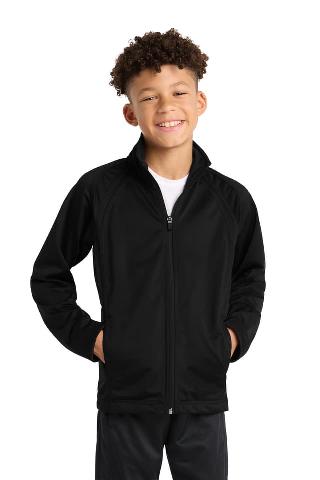 Sport-Tek ® Youth Tricot Track Jacket