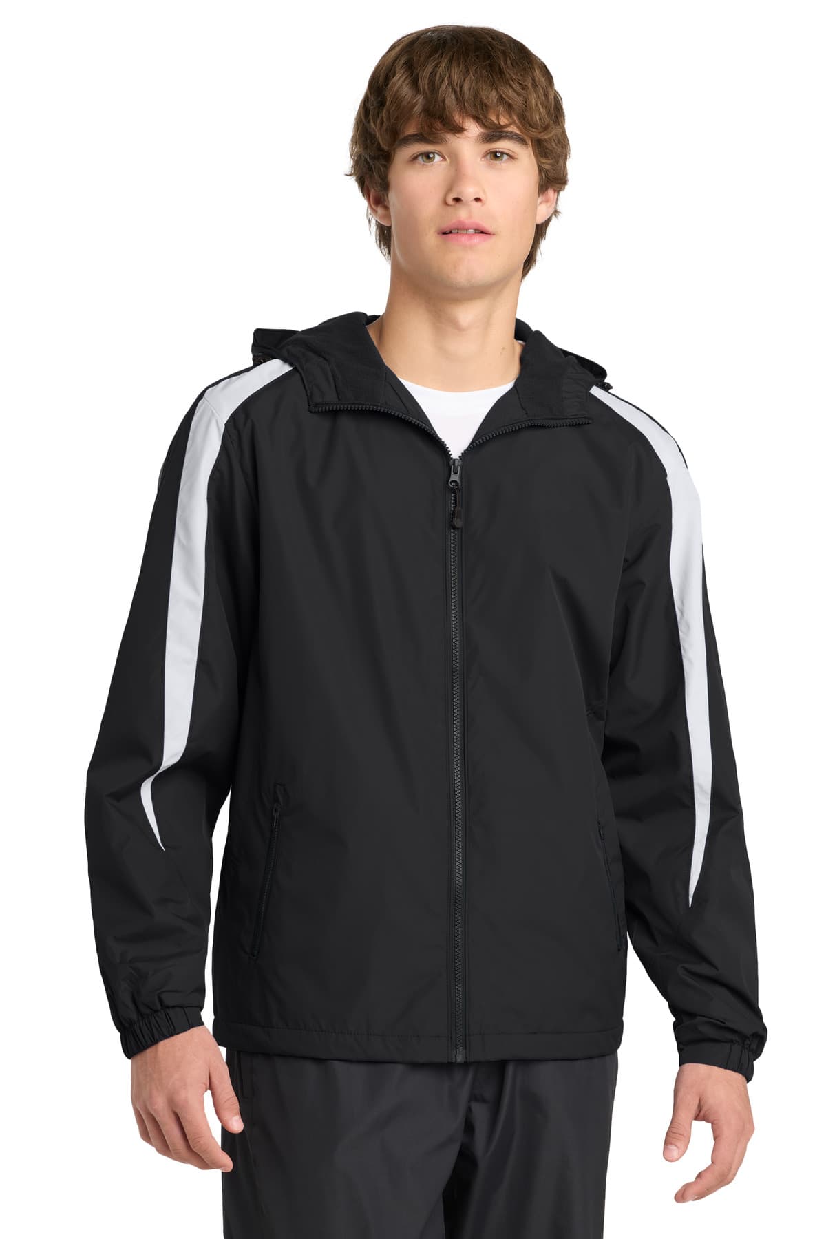 Sport-Tek ® Fleece-Lined Colorblock Jacket