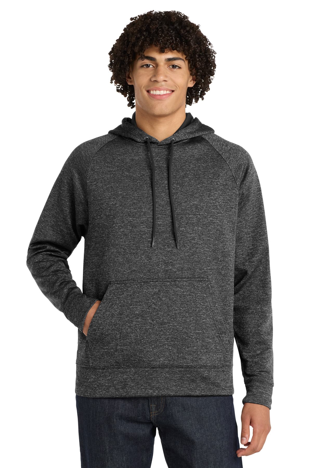 Sport-Tek ® PosiCharge ® Electric Heather Fleece Hooded Pullover