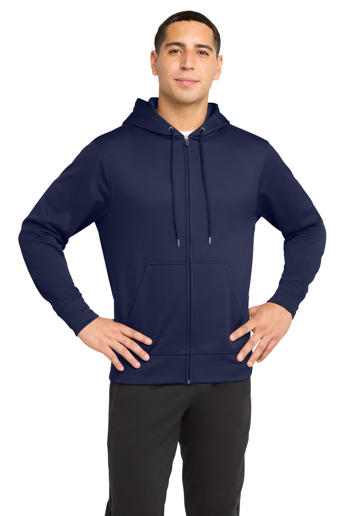 Sport-Tek ® Sport-Wick ® Fleece Full-Zip Hooded Jacket