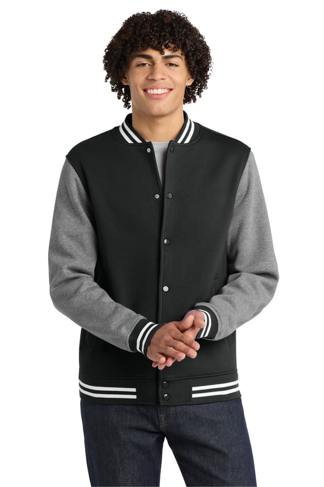 Sport-Tek ® Fleece Letterman Jacket