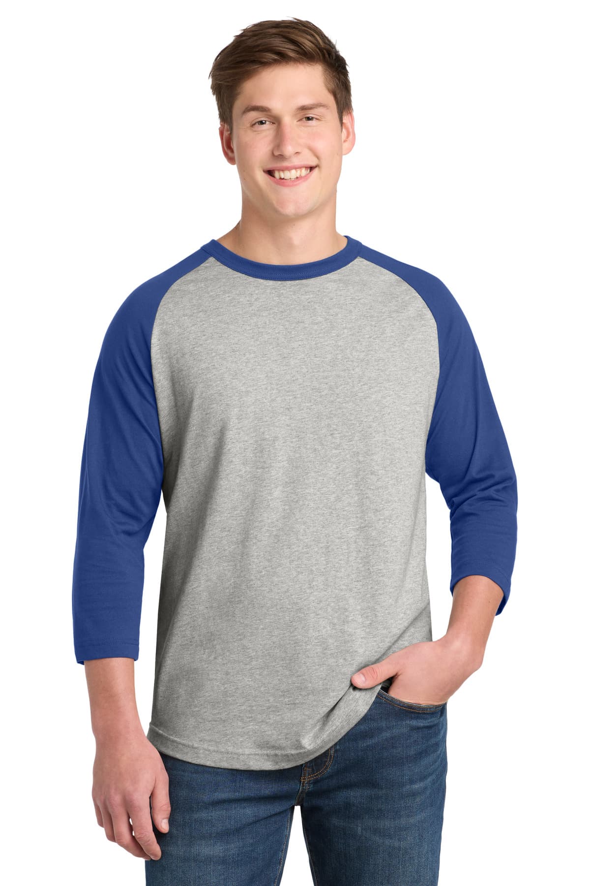 Sport-Tek ® Colorblock Raglan Jersey