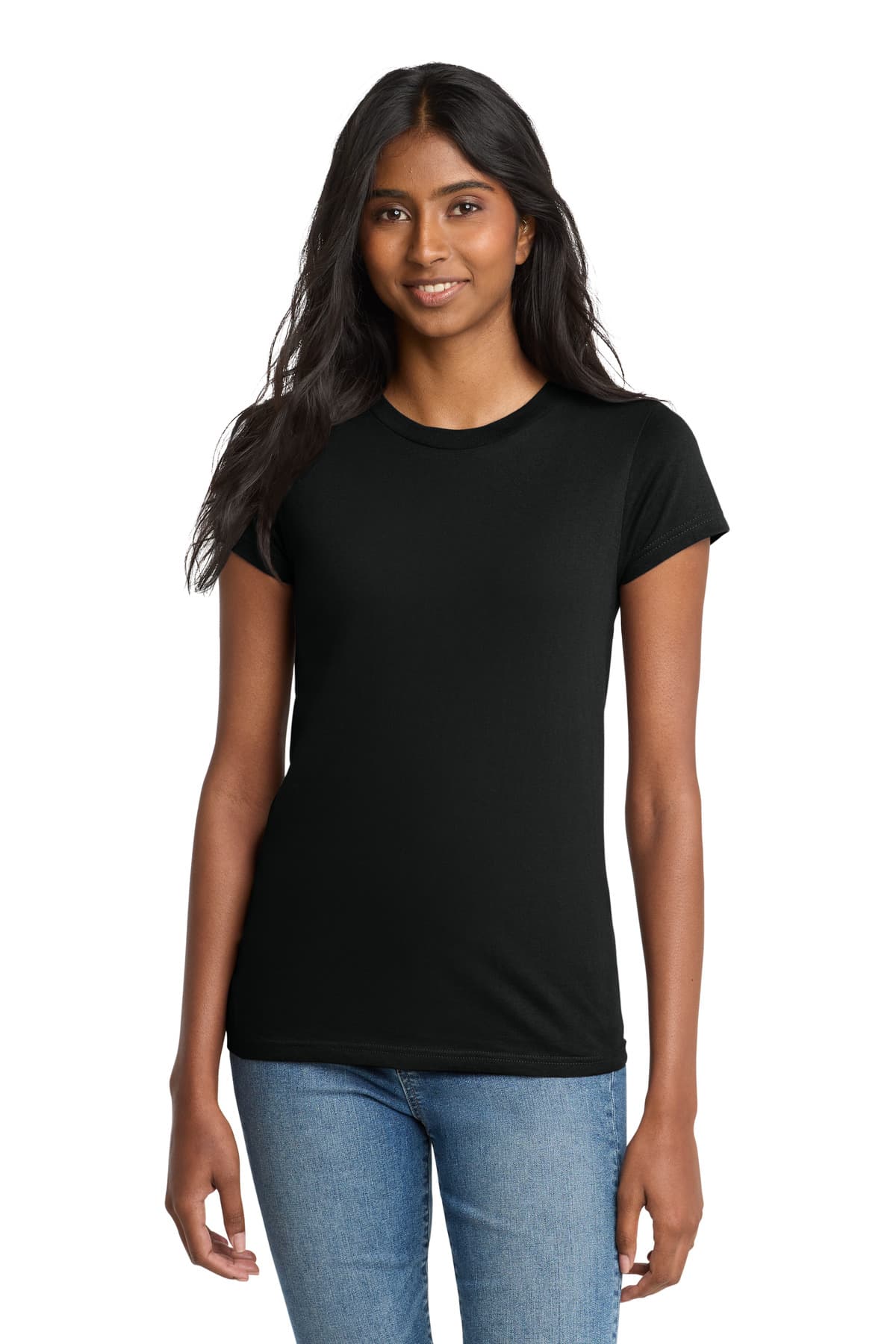 District ® Women's Fitted The Concert Tee ® — Black