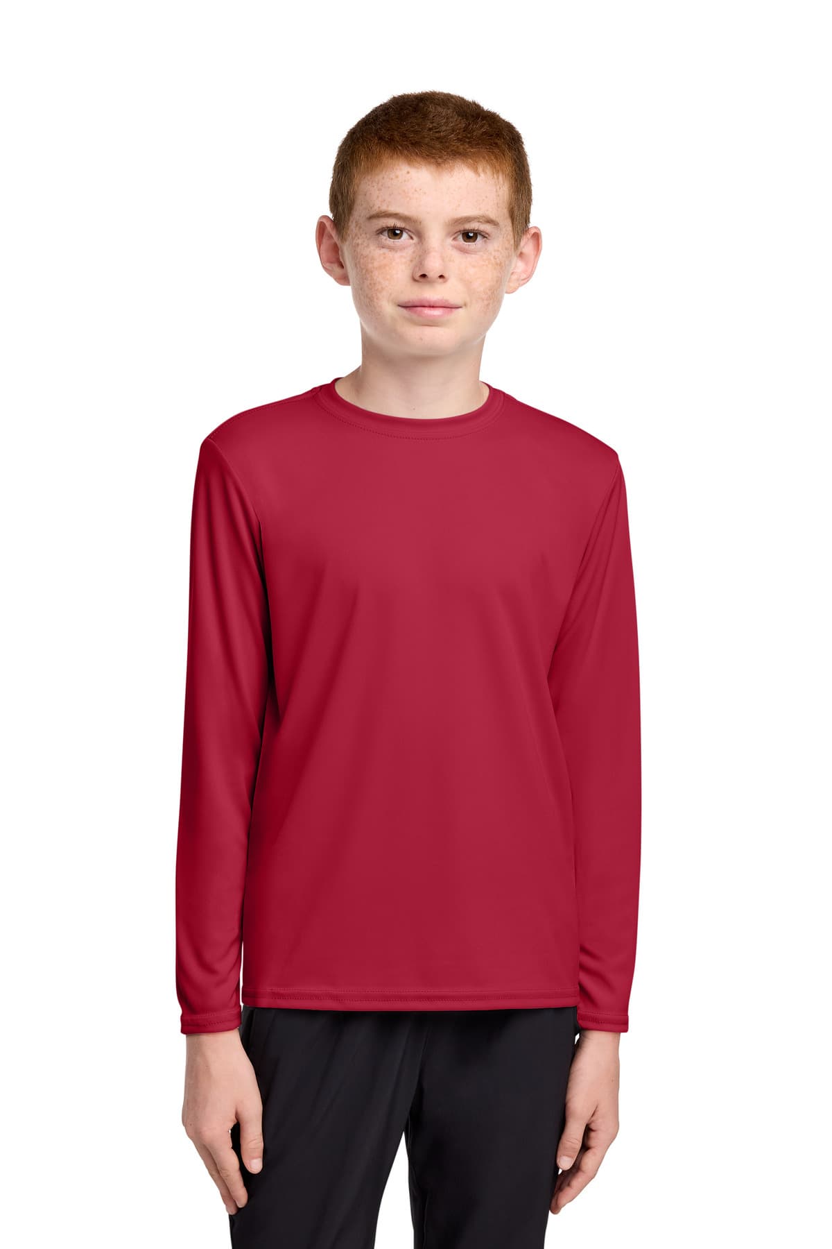 Port & Co  Youth Long Sleeve Performance Tee