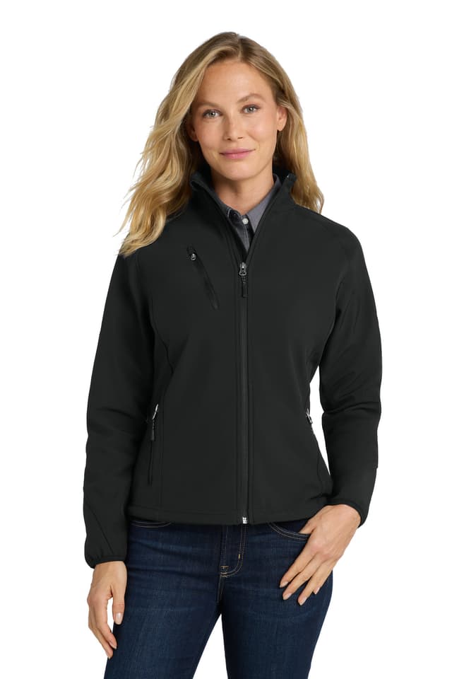 Port Authority ® Women's Textured Soft Shell Jacket