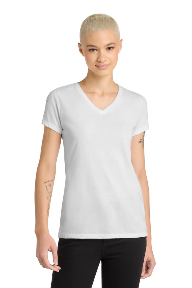 District ® Women's Perfect Blend ® CVC V-Neck Tee