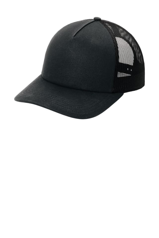 Port Authority ® Low-Profile Snapback 5-Panel Trucker Cap