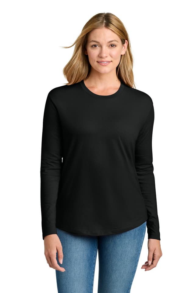 Next Level Apparel ® Women's Cotton Relaxed Long Sleeve Tee