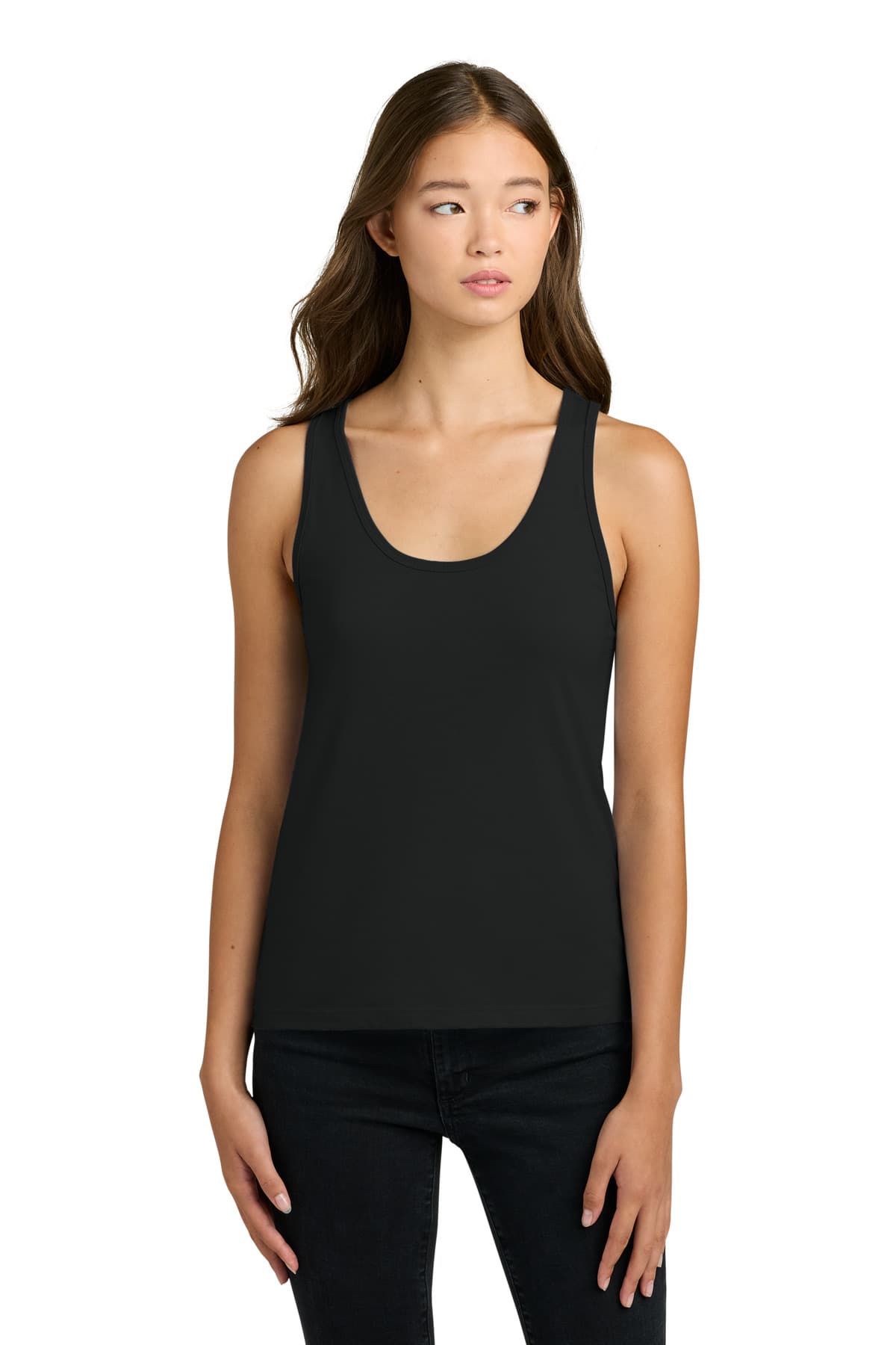 Next Level Apparel ® Women's Cotton Tank — Black
