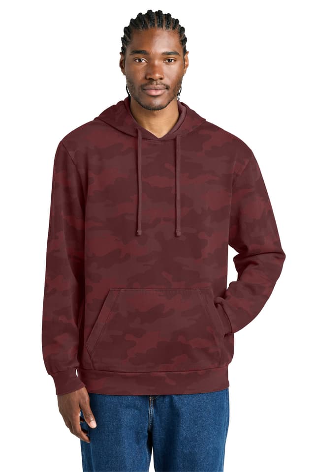 District Wash  Camo Fleece Hoodie