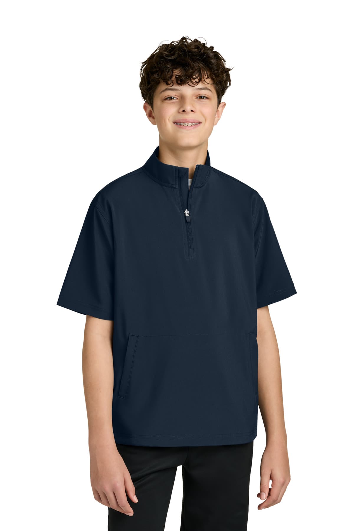 Richardson Youth Barrage Wind Shirt — Navy