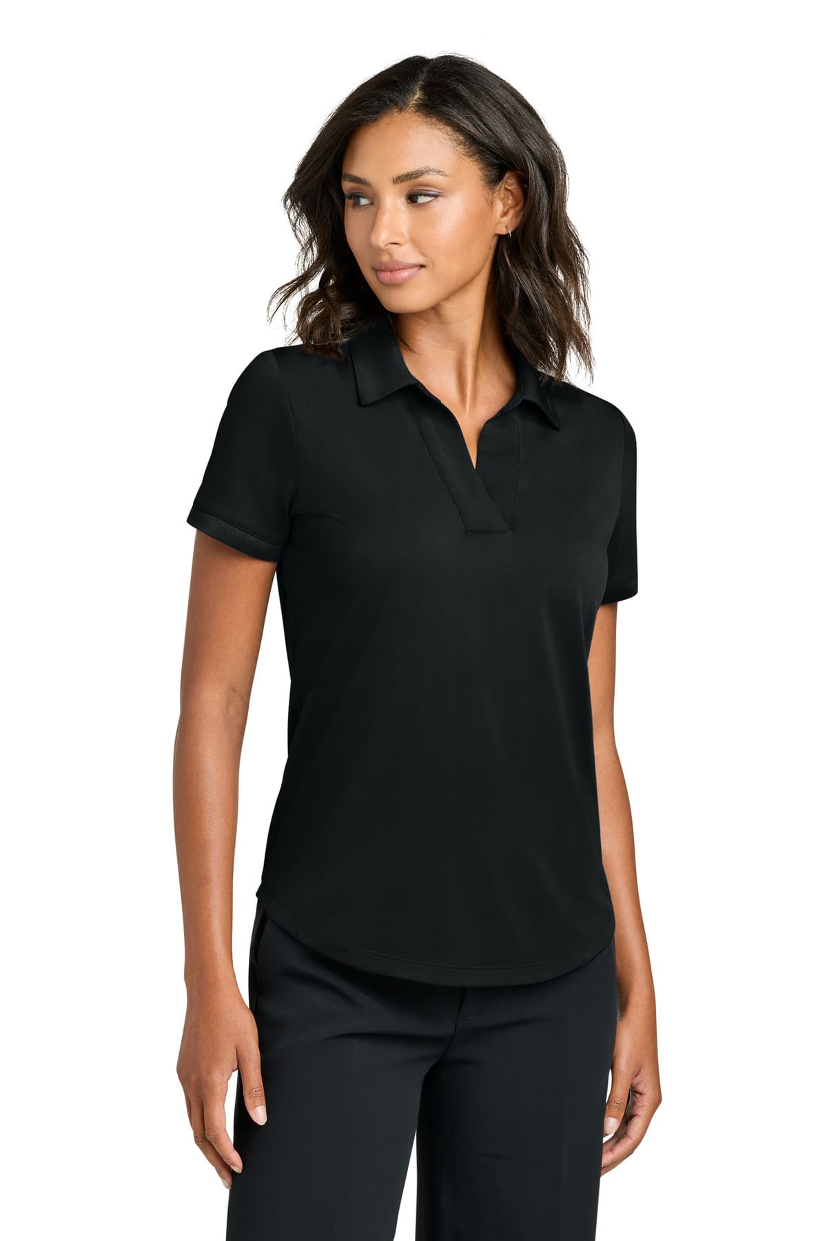 Mercer+Mettle ® Women's Everyday Performance Polo — Deep Black