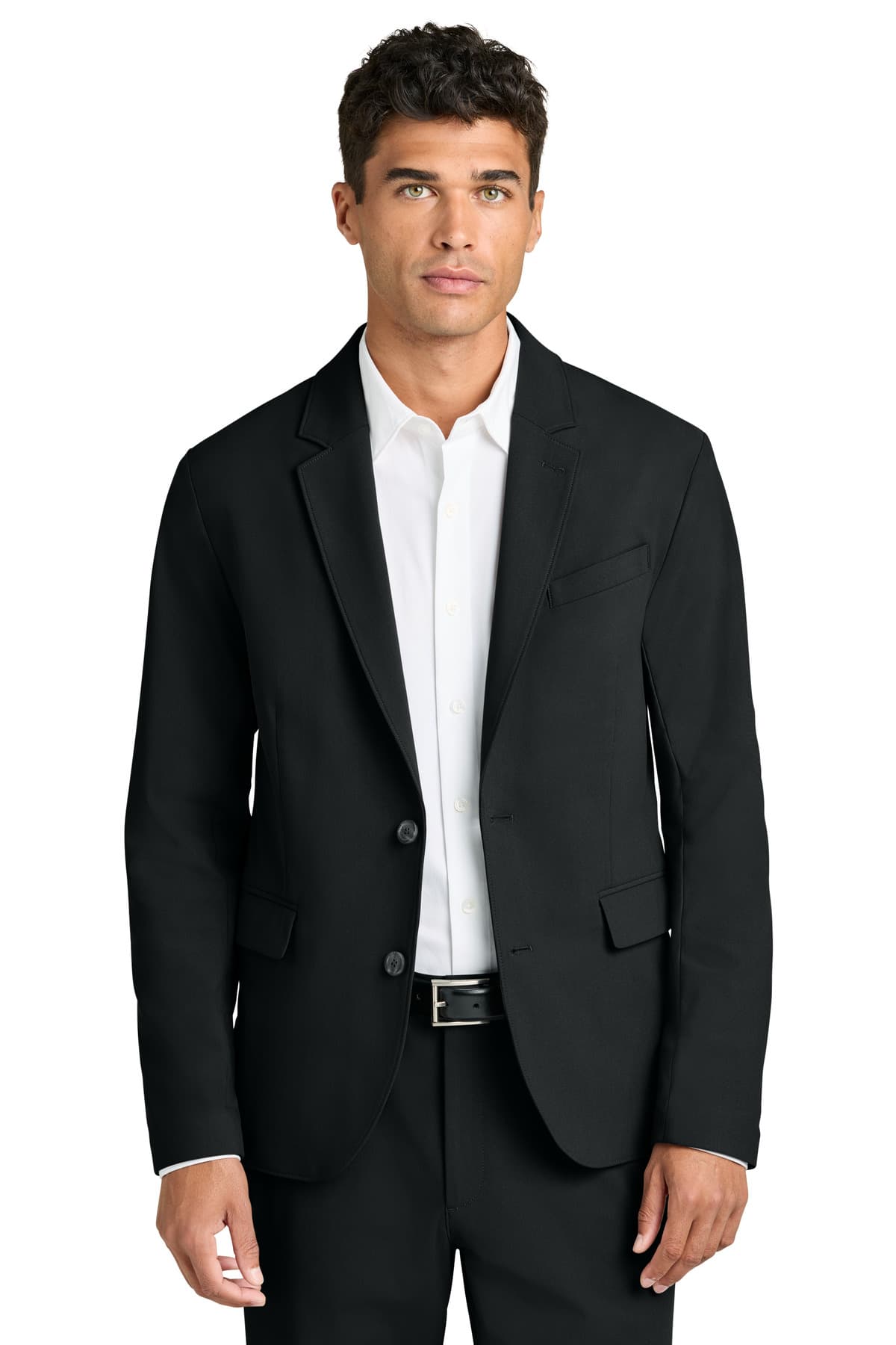 Mercer+Mettle ® Capital Tech Blazer — Deep Black