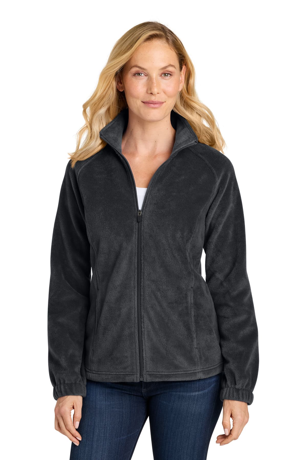 Port Authority ® Women's Plush Fleece Full-Zip Jacket