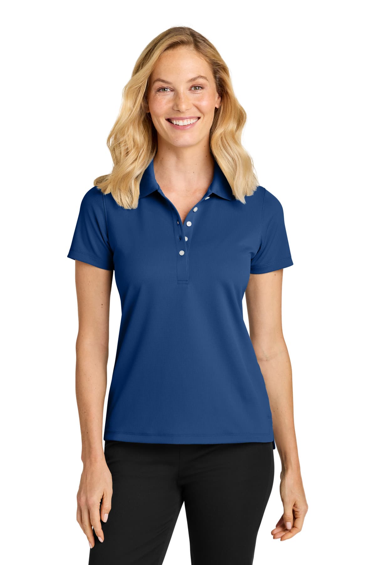 Port Authority ® Women's Dry Zone ® Stain-Release Grid Polo — Royal