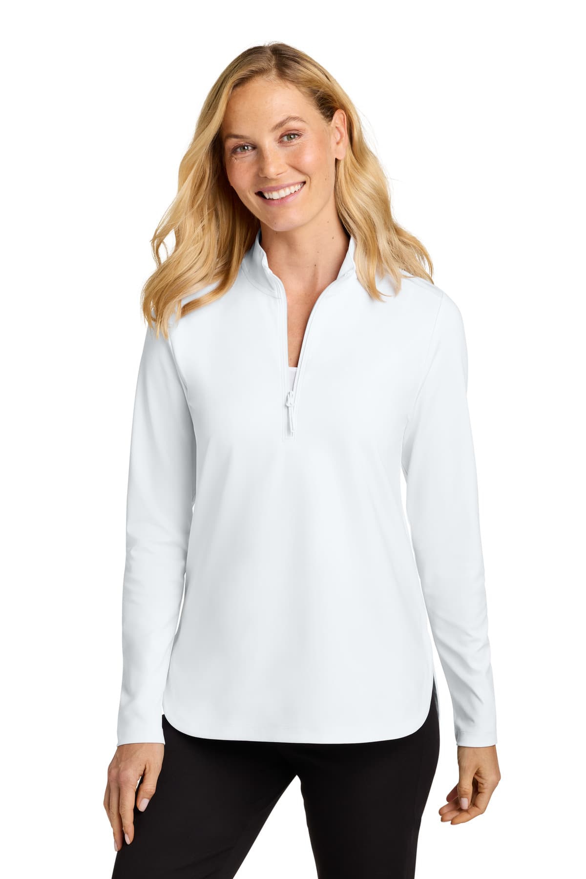 Port Authority ® Women's C-FREE ® Double Knit 1/4-Zip